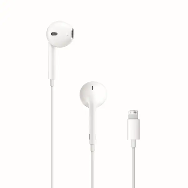Apple EarPods Lightningのイヤホン本体とLightningコネクタ