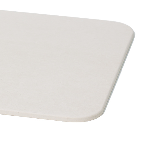 soil BATH MAT lightの白い表面と厚みのアップ