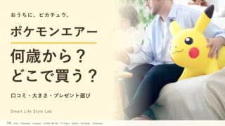 ポケモンエアー。何歳から、どこで買う？口コミとプレゼント選び