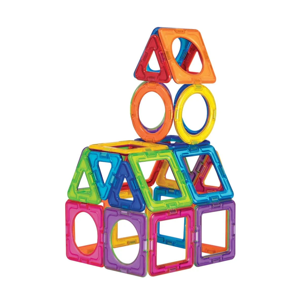 マグフォーマー30ピースセットで作る家の例